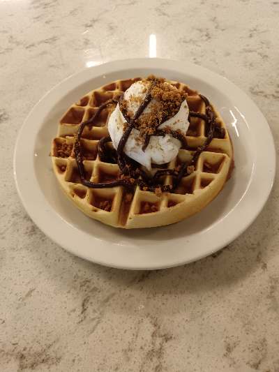 Lotus Biscoff Waffle