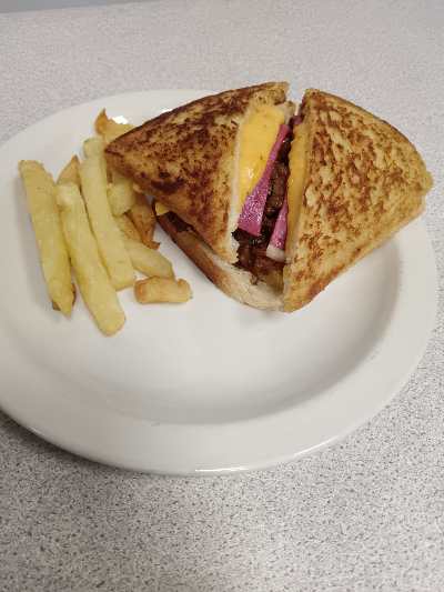 Fully Loaded Steak Sandwich