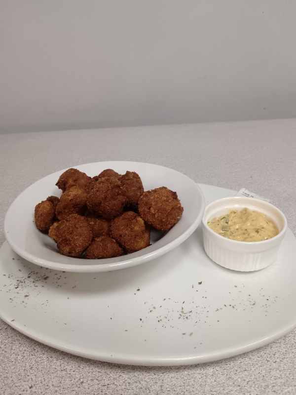 Crumbed Mushroom