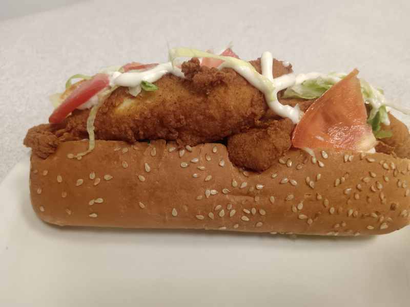 Crispy Chicken Strip Roll