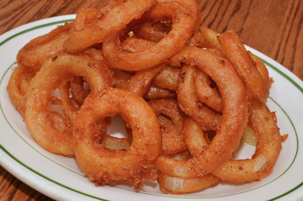 Beer-battered Onion Rings