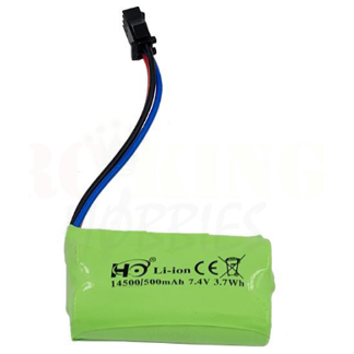MN Models 7.4v 500mah Li-ion Battery