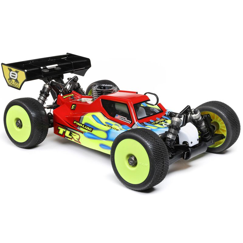 TLR 1/8 8IGHT-X/E 2.0 4WD Nitro/Electric PRO Race Buggy Kit