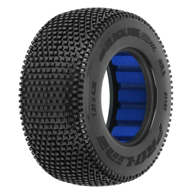PROLINE 1/10 Blockade M3 Front/Rear 2.2'/3.0' Short Course Tires (2)