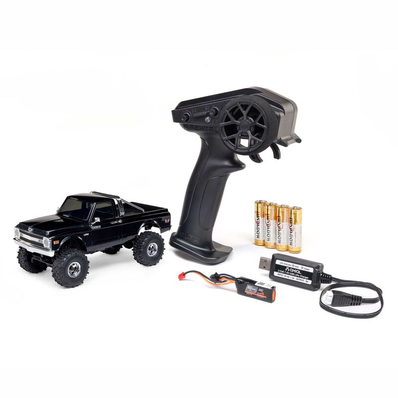1/30 Axial SCX30 Chevrolet K10 Black (Battery & Charger Included)