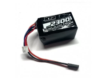 2 Cell lipo PRO 2300mah SQUARE 7.4v