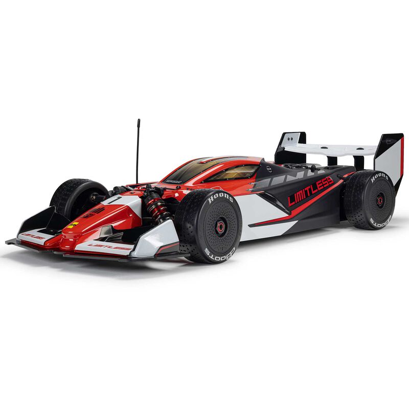 1/7 LIMITLESS 8S AVC 4X4 RTR Brushless Street Speed, Red/Black