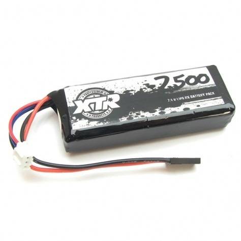 2 Cell lipo PRO 2500mah Flat 7.4v