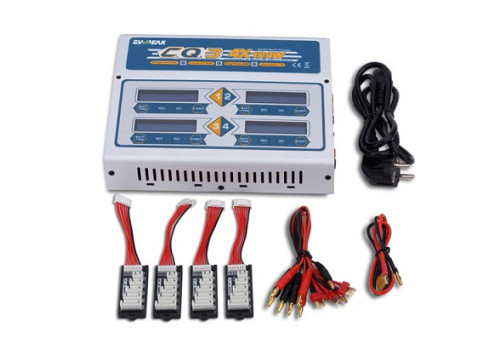 EV PEAK CQ3 - 4 port 400W Balance charger
