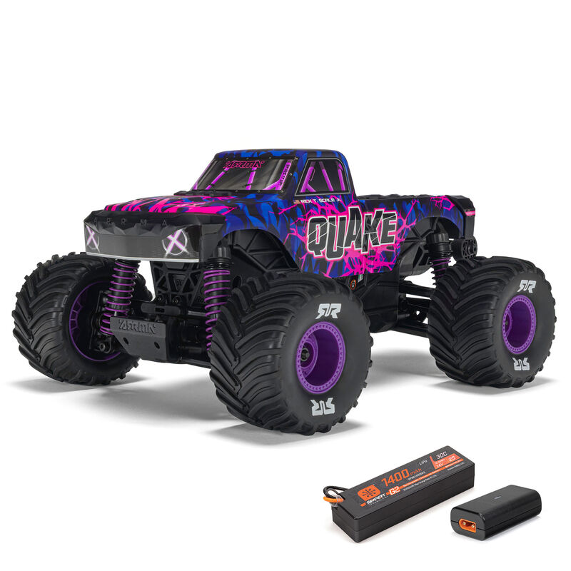 1/16 QUAKE GROM 4X4 RTR Brushed Monster Truck (Battery & Charger Included) (ARA2137T3)