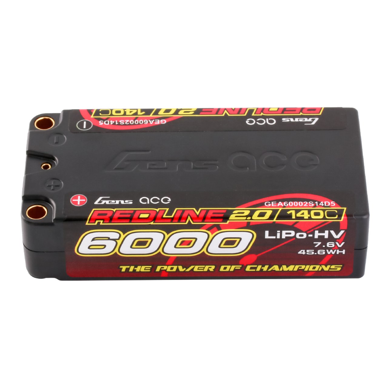 GENS ACE REDLINE 6000MAH 2S 7,6V 140C SHORTY