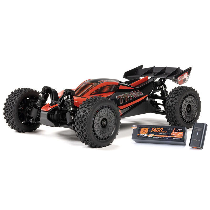 1/14 TYPHON GROM 223S DSC 4X4 RTR Brushless Buggy, RED (Battery & Charger Included)