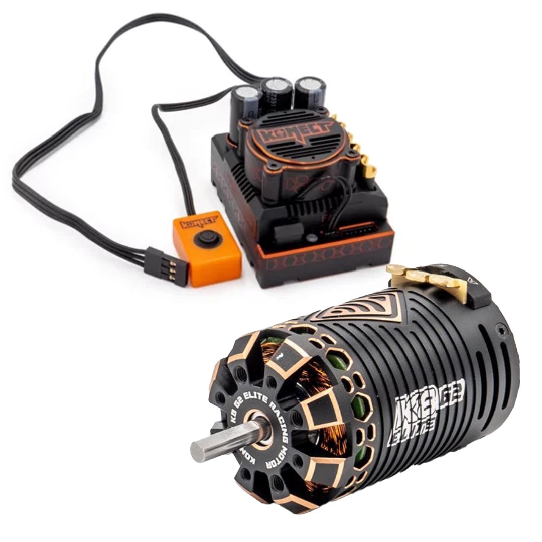 KONECT RACING RS8 ESC & MOTOR 2050KV / 200A COMBO