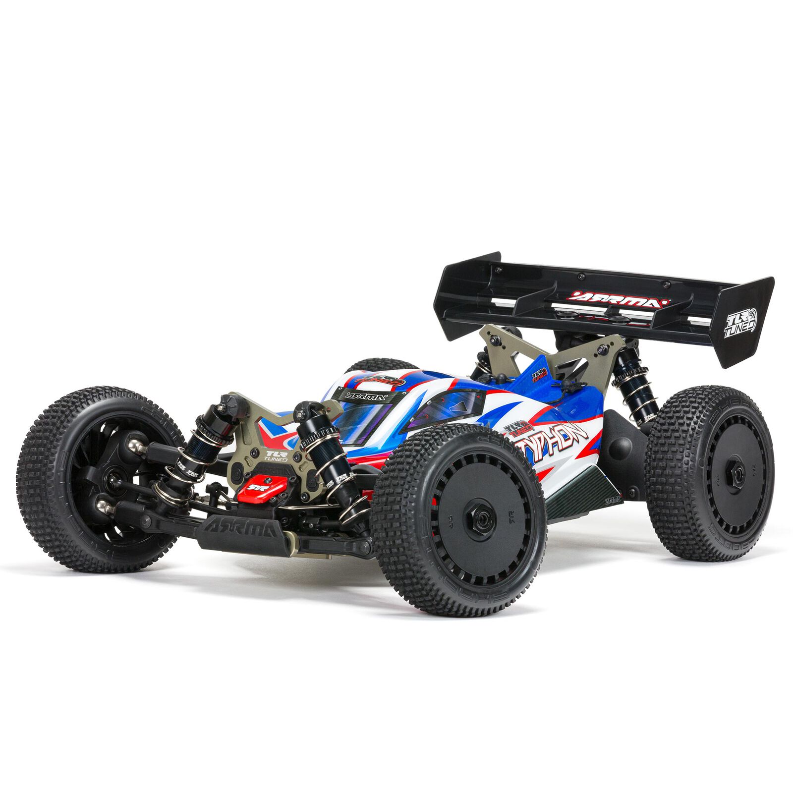 TLR Tuned TYPHON 6S 4WD Buggy RTR, Red/Blue