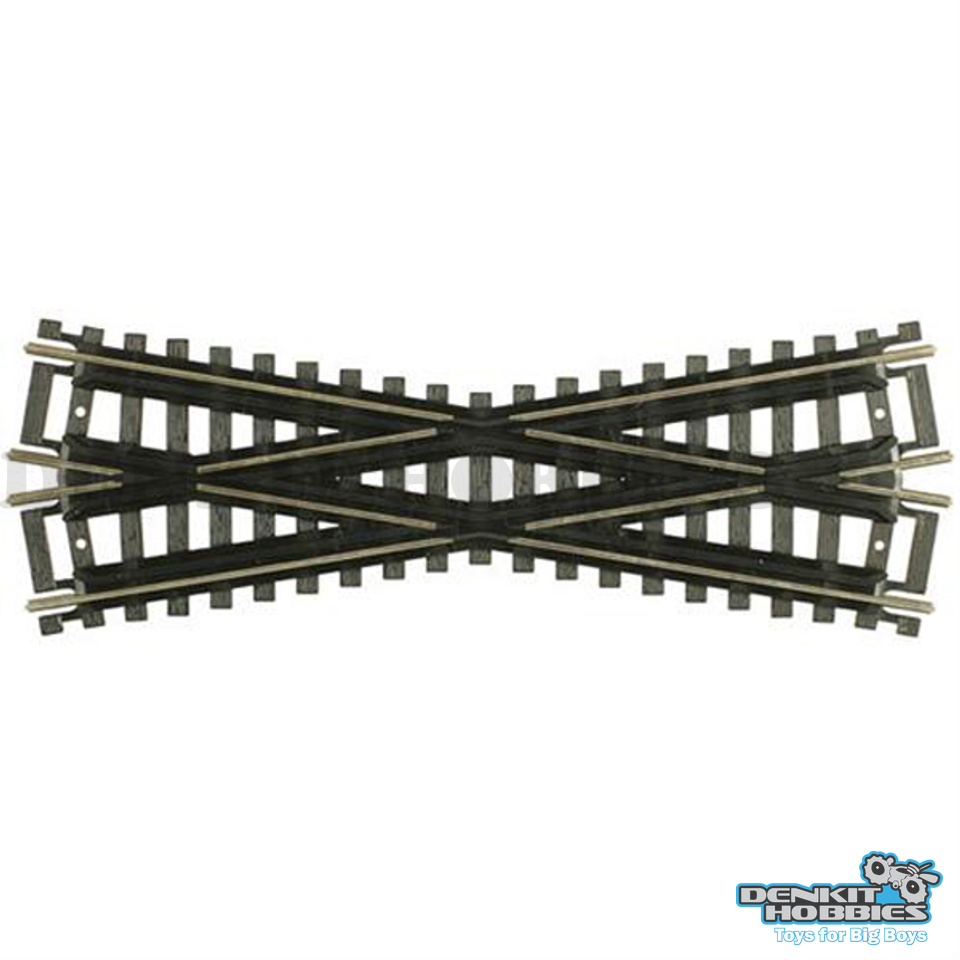 19 DEGREE CROSSING NICKEL/SILVER RAIL CODE 100 HO SCALE (1) ATLAS