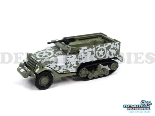 M-16 HALF-TRACK 'CLEARING THE POCKET' 1/64 SCALE JOHNNY LIGHTNING