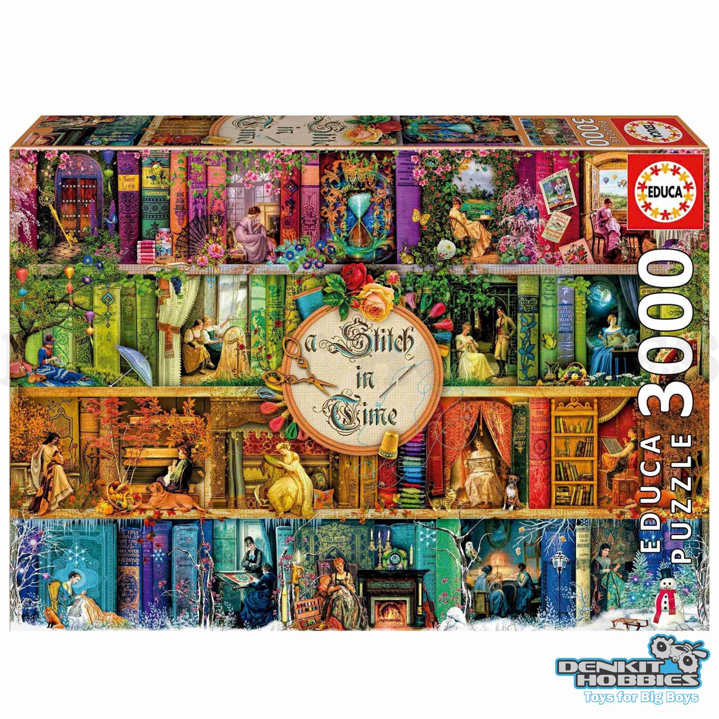 A STITCH IN TIME 3000 PIECE PUZZLE EDUCA