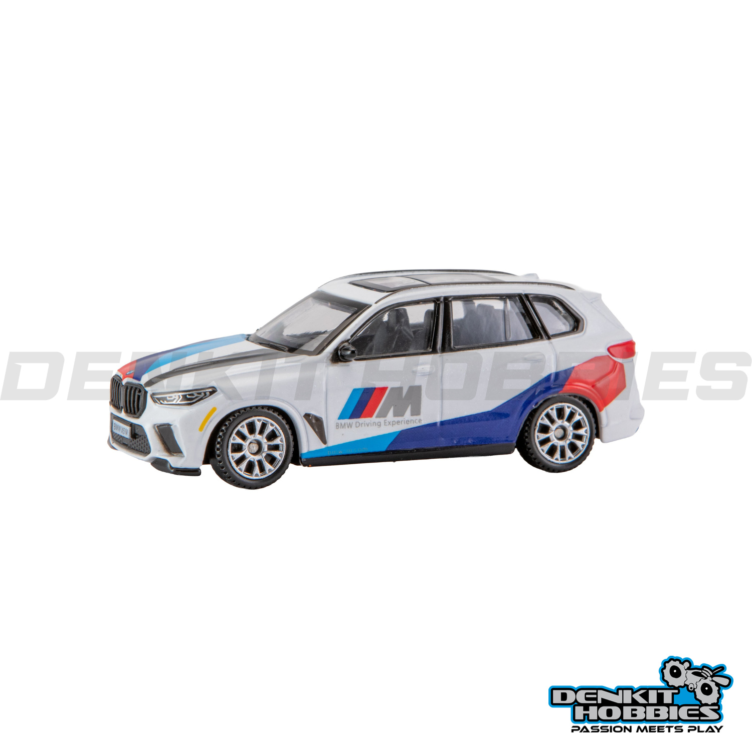 BMW X5M WHITE 1/64 SCALE MSZ