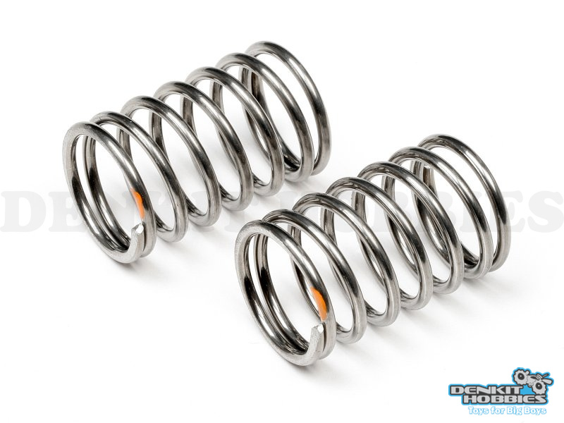 TITANIUM DRIFT SPRING 14X27X1.6mm 7.5COILS Orange (2) 1/10 SCALE HPI RACING