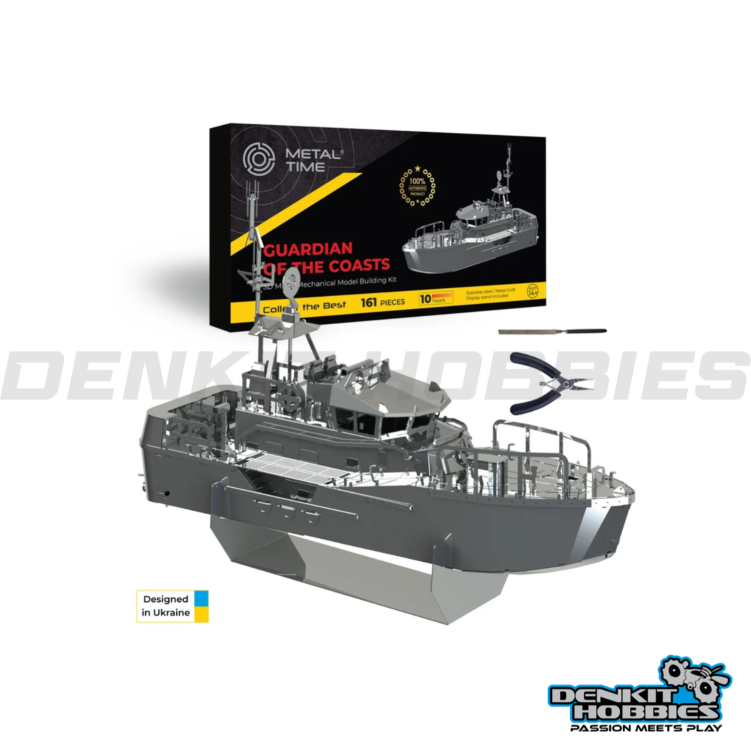 GUARDIAN OF THE COASTS BOAT 3D KIT METAL TIME WORKSHOP