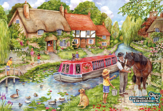 DRIFTING DOWNSTREAM 500 PIECE PUZZLE GIBSONS