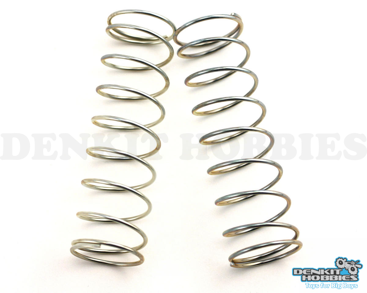 15MM SHOCK SPRINGS 3.1'X2.8 RATE SILVER (2) 8IGHT LOSI