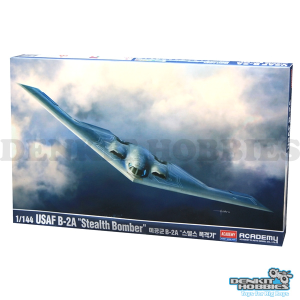 USAF B-2A STEALTH BOMBER PLASTIC MODEL KIT 1/144 SCALE ACADEMY