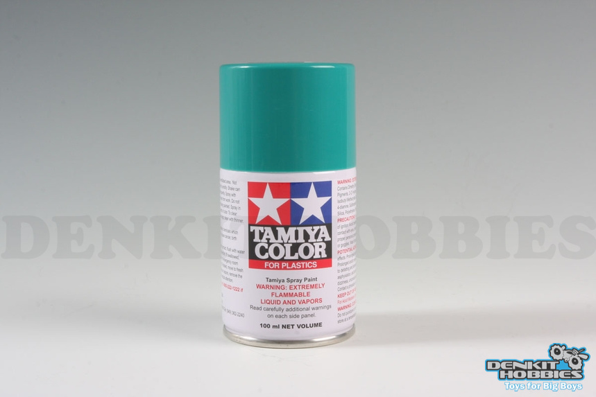 TS-102 COBALT GREEN LACQUER SPRAY PAINT 100ML TAMIYA