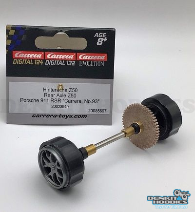 REAR AXLE FOR PORSCHE 911 RSR CARRERA NO.93 1/24 SCALE CARRERA