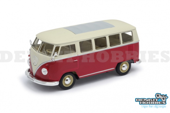 VOLKSWAGEN T1 BUS RED 1963 1/24 WELLY