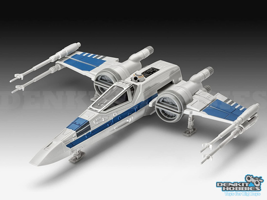 RESISTANCE X-WING FIGHTER PLASTIC MODEL EASY KIT 1/78 REVELL