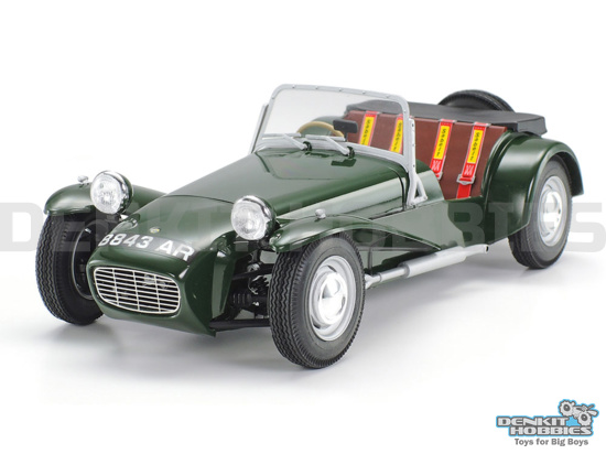 LOTUS SUPER 7 SERIES II PLASTIC MODEL KIT 1/24 TAMIYA