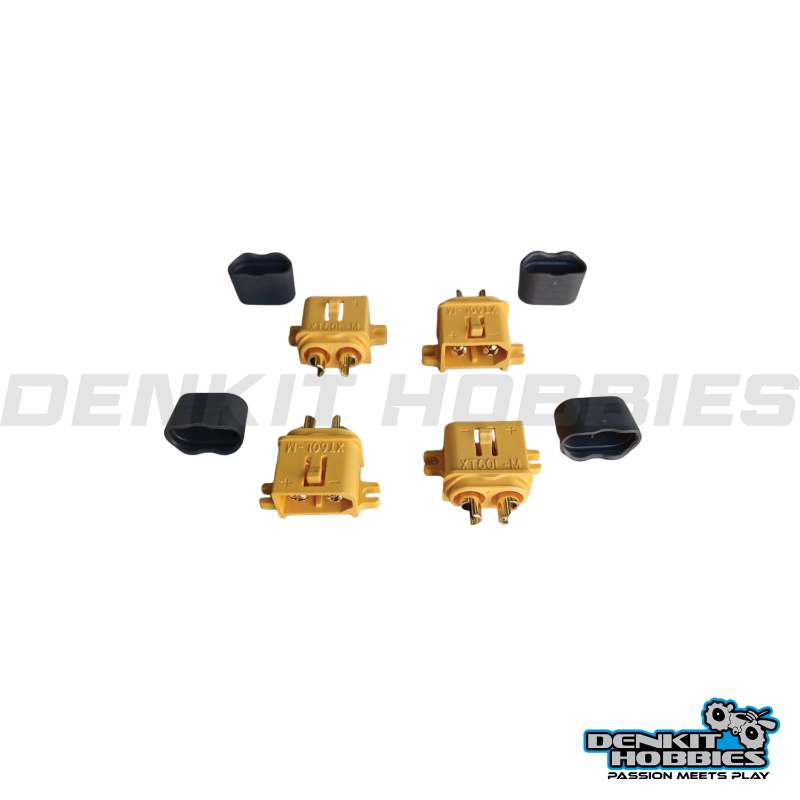 XT-60 MALE CONNECTOR SURFACE MOUNT (4) ACE