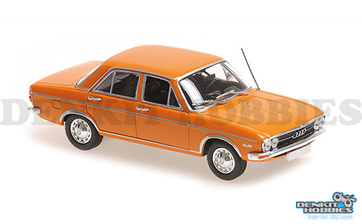 AUDI 100 1969 ORANGE 1/43 SCALE MAXICHAMPS