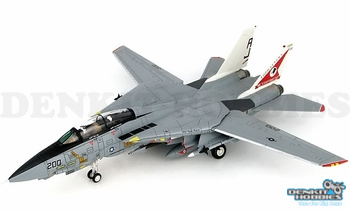 GRUMMAN F-14A TOMCAT 162698 VF-14 TOPHATTERS 80TH ANNIVERSARY 1999 1/72 SCALE HOBBY MASTER