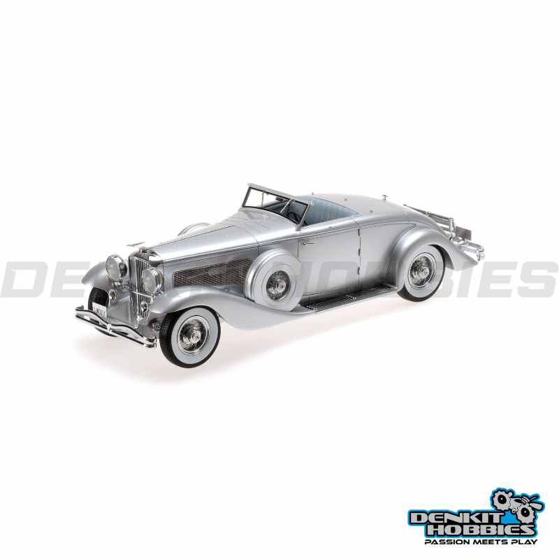 DUESENBERG SJN SUPERCHARGED CONVERTIBLE COUPE 1/18 SCALE MINICHAMPS