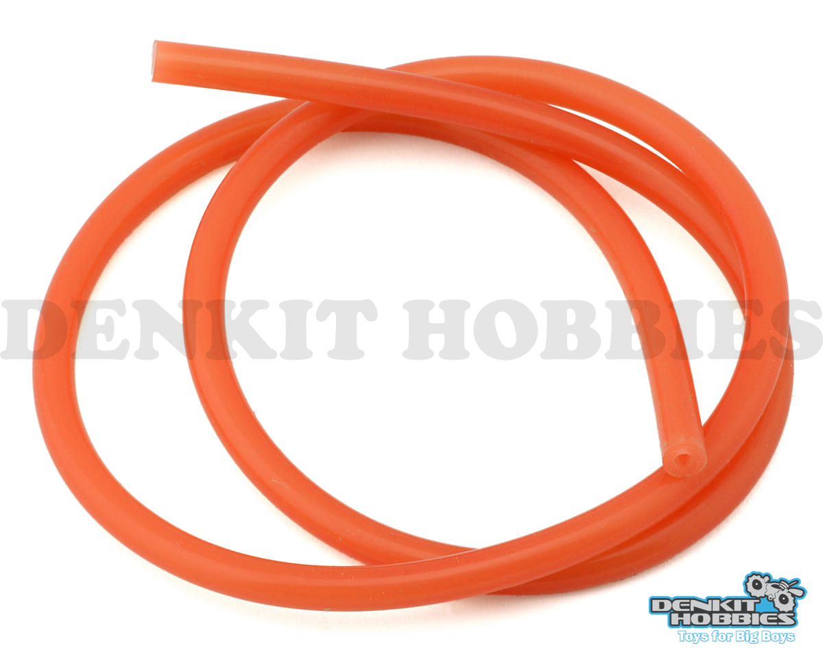SILICONE FUEL TUBING ORANGE 2FT DUBRO
