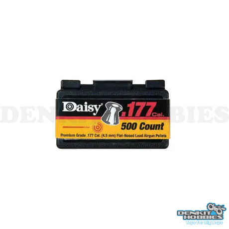PRECISION 4.5MM FLAT NOSED PELLET 500 COUNT DAISY