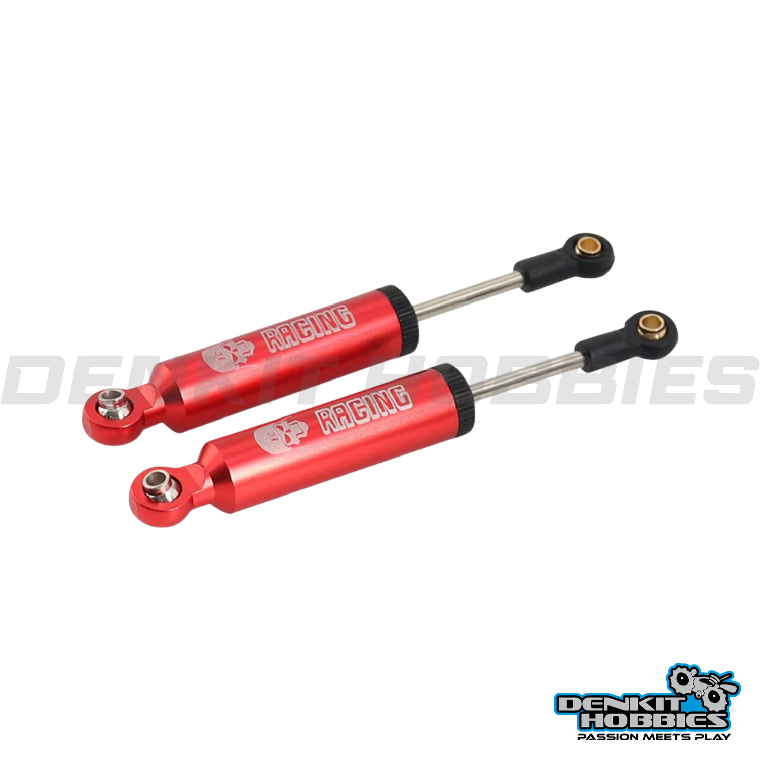 ALUMINIUM RC CRAWLER SHOCK ABSORBER 100MM FOR SCX10 (2) 1/10 SCALE THUNDER INNOVATIONS