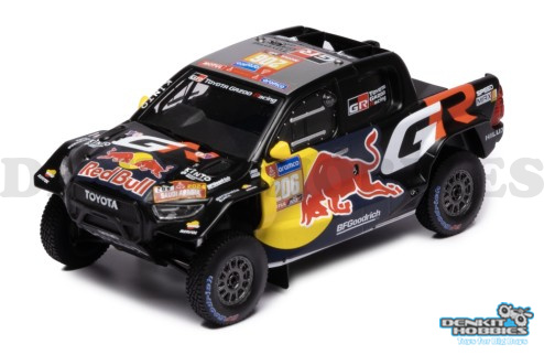 TOYOTA GR DKR HILUX EVO T1U #206 LUCAS MORAES DAKAR 2024 1/43 SCALE IXO MODELS