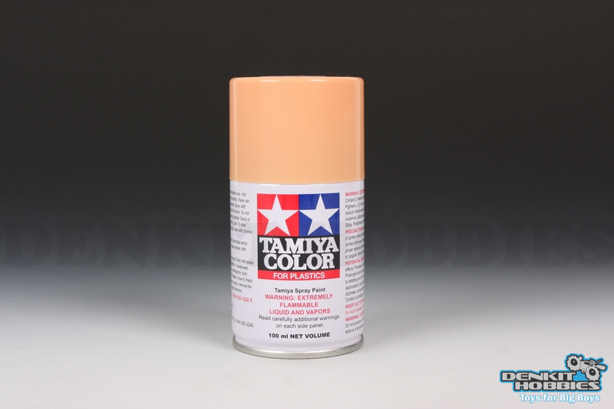 TS-77 FLAT FLESH 2 LACQUER SPRAY PAINT 100ML TAMIYA