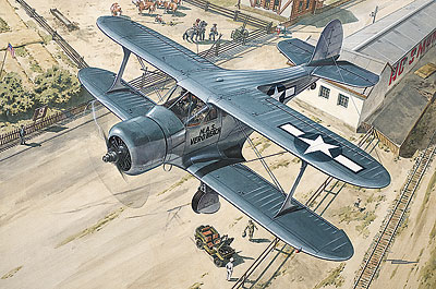 BEECH GB-2 (TRAVELLER) PLASTIC MODEL KIT 1/48 RODEN