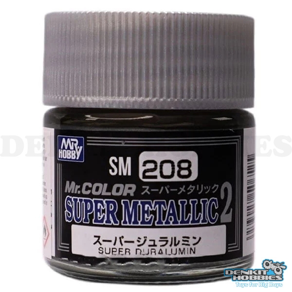 MR COLOR SUPER METALLIC SUPER DURALUMIN SM208 MR HOBBY