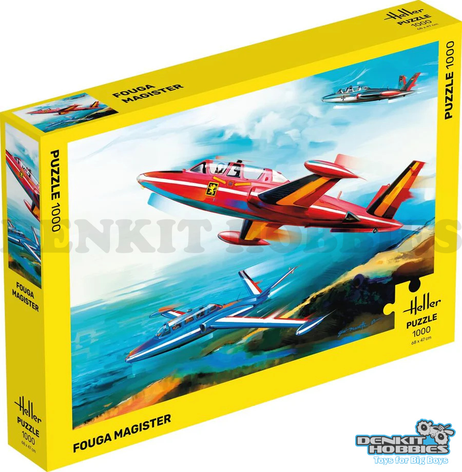 FOUGA MAGISTER 1000 PIECE PUZZLE HELLER