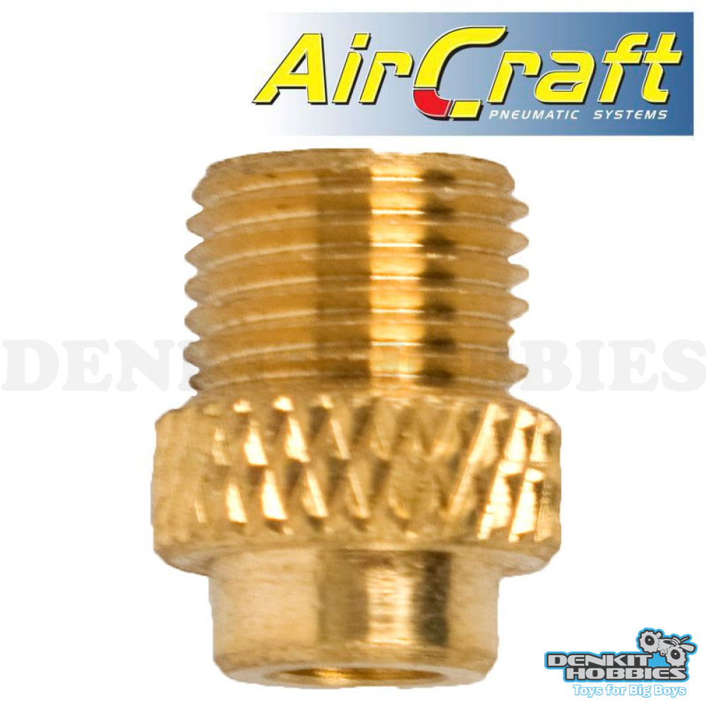 ADAPTOR M0.5F X 1/8M FOR AIRBRUSH AIRCRAFT
