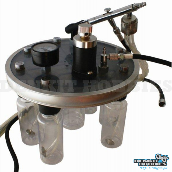 AIRBRUSH POWER PALETTE 7 COLOUR CHANGER AIRCRAFT