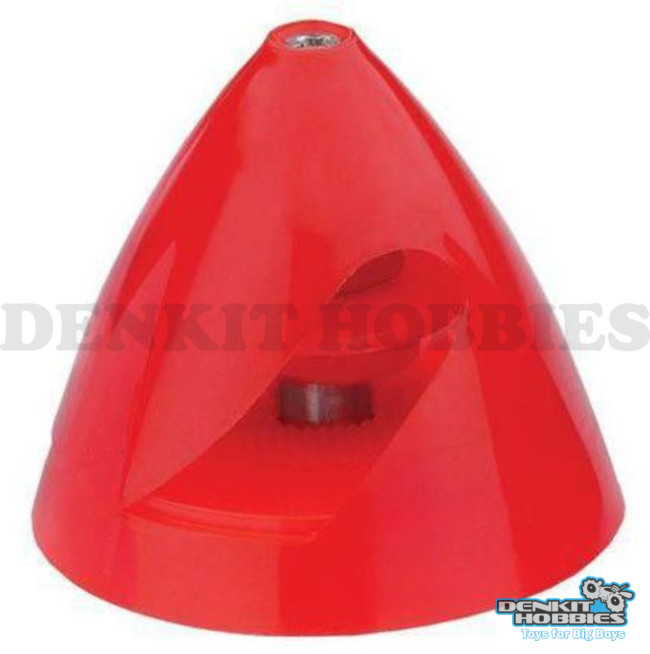 1-3/4' RED ELECTRIC SPINNER (1) DUBRO