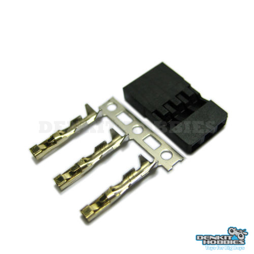 CONNECTOR JR GOLD MALE BATTERY ACE