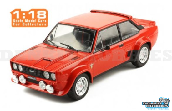 FIAT 131 ABRATH 1980 RED 1/18 IXO MODELS
