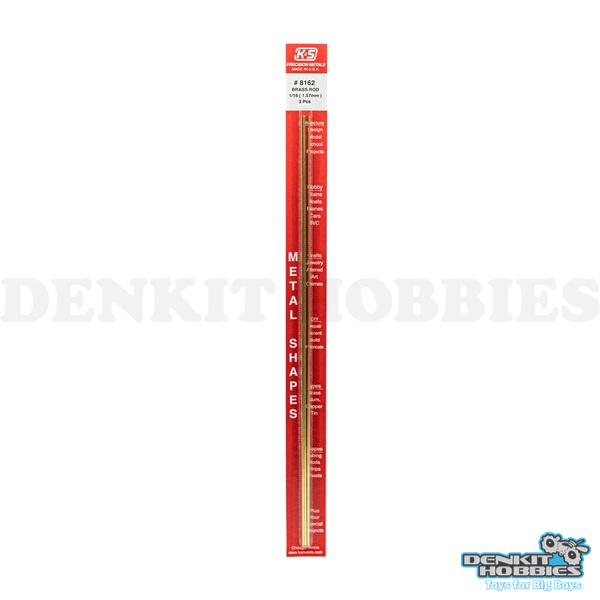 1/16 ROUND BRASS ROD (3) K&S METALS